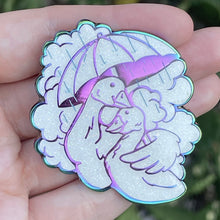 Load image into Gallery viewer, Turned Clouds - Goose Pin