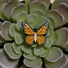 Load image into Gallery viewer, Mini Bolt Butterfly Pin - Monarch

