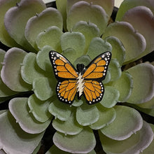 Load image into Gallery viewer, Mini Bolt Butterfly Pin - Monarch