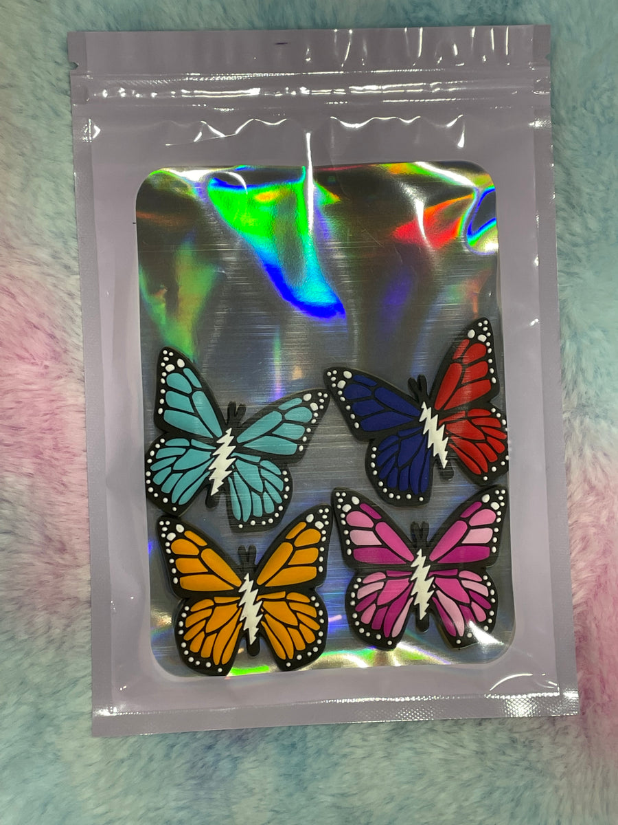 Holographic Bolt Butterfly Patches – Siren Society Art