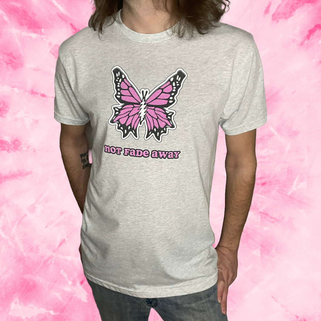 Pink NFA Butterfly T Shirt