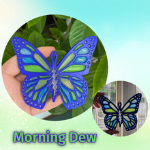 Load image into Gallery viewer, Bolt Butterfly Sun Catcher Ornament
