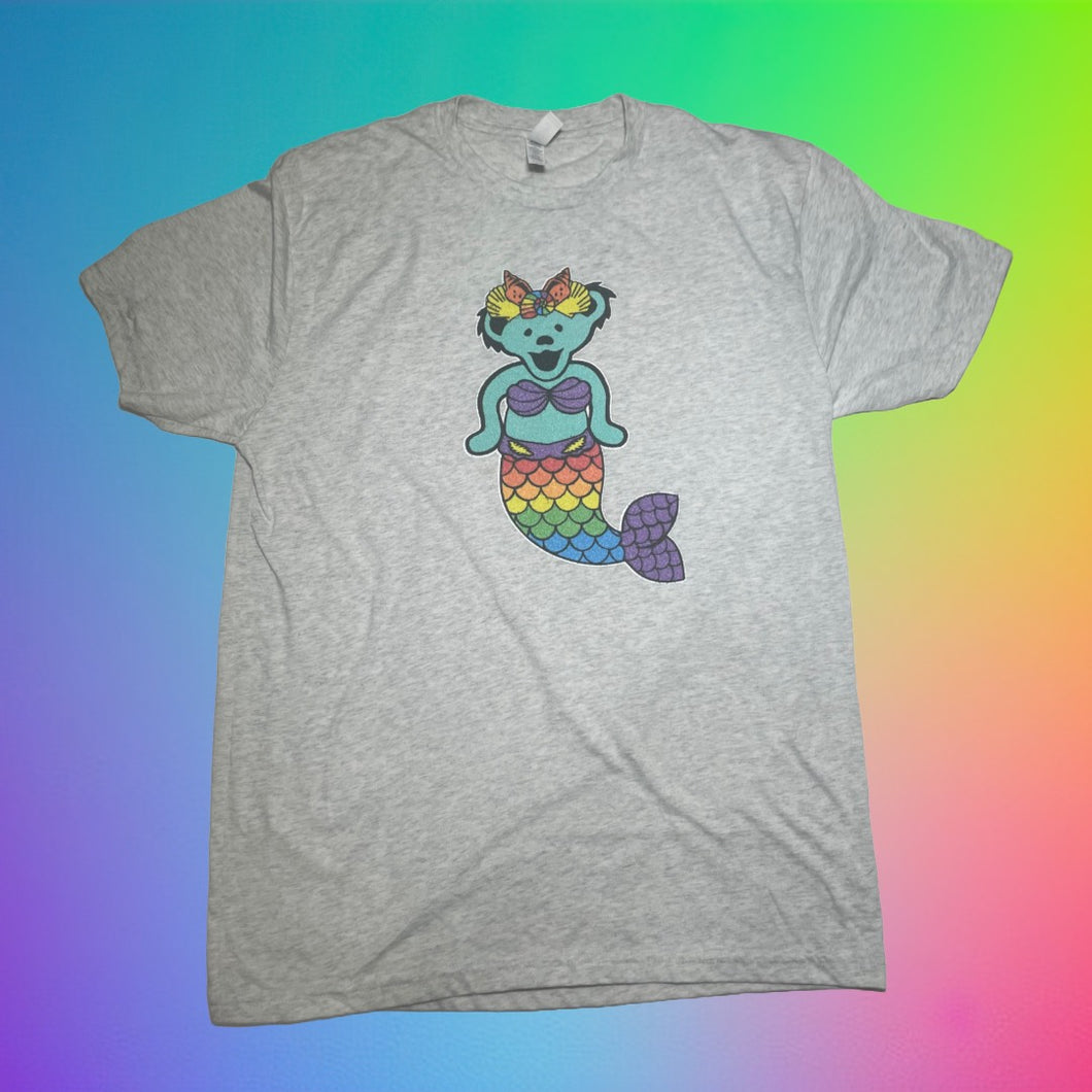 Rainbow Siren Bear T Shirt