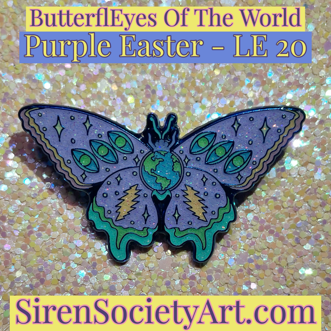 ButterflEyes Of The World - Purple Easter - LE 20