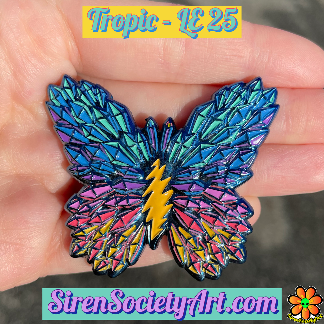 3D Crystal Butterfly - Tropic - LE 25