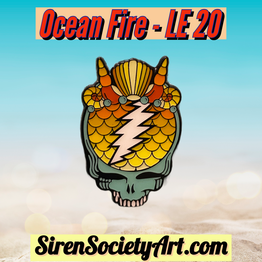 Siren Stealie - Ocean Fire - LE 20