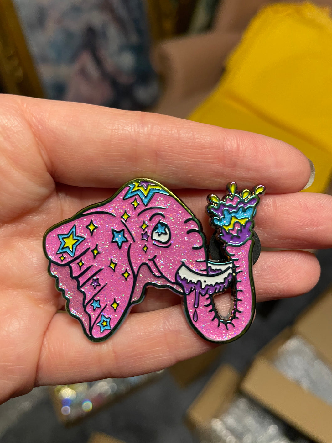 Starry Elephant - Pink - LE 20