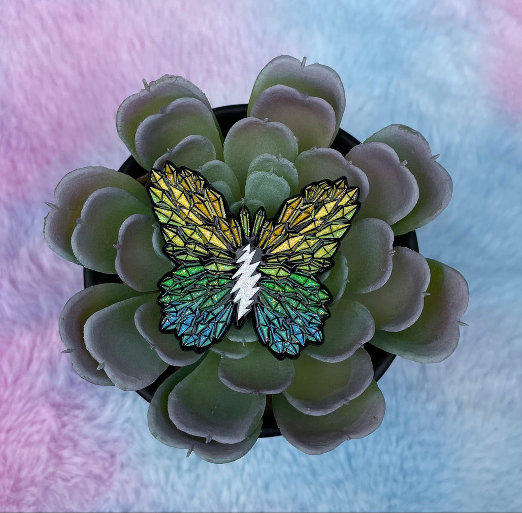 3D Crystal Butterfly - Sunshine Daydream - LE 25