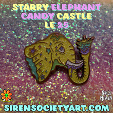 Load image into Gallery viewer, Starry Elephant - Candy Castle - LE 20
