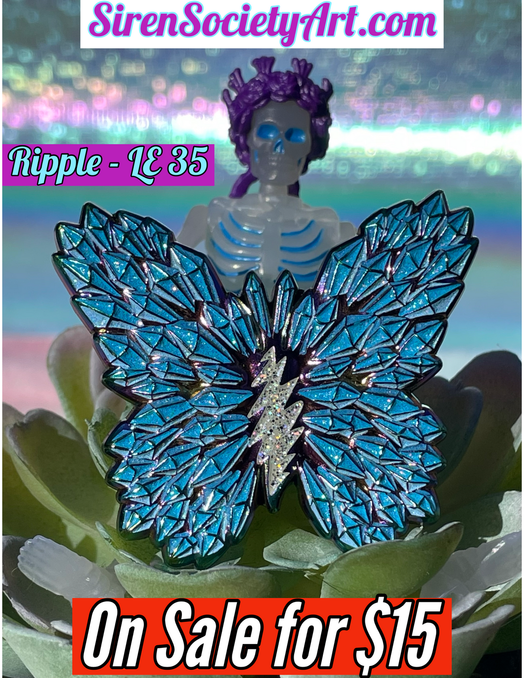3D Crystal Butterfly - Ripple - LE 35