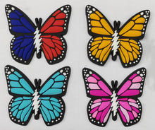 Load image into Gallery viewer, Bolt Butterfly 4 Pack 3D Rubber Magnets
